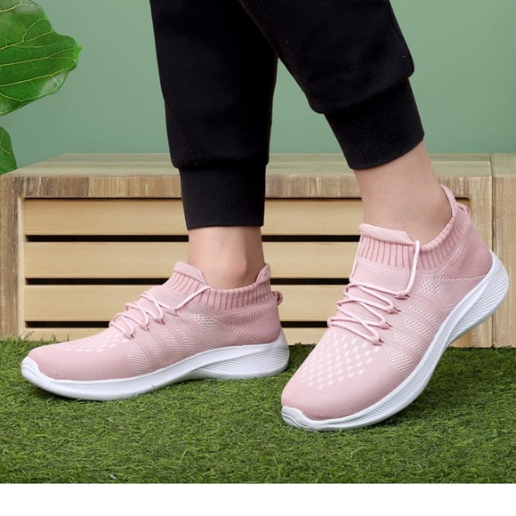 Walking Shoes For Women Size 5 Color Pink - Picture 3 of 6